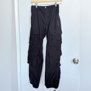 Black Cargo Pants size S - Love Tree